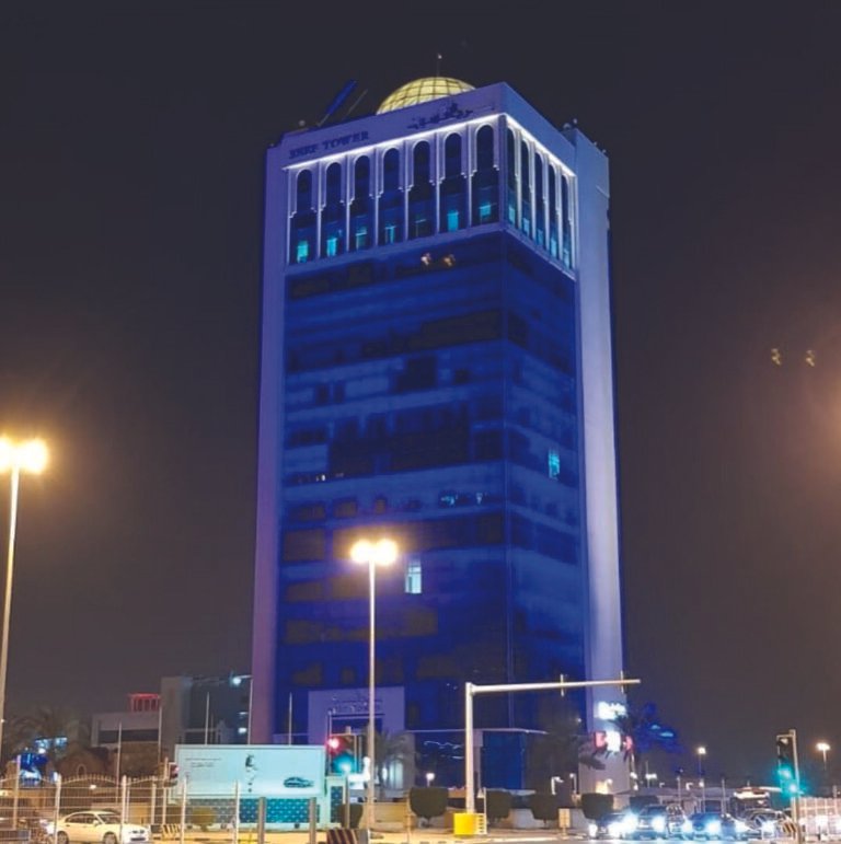 SEEF TOWER MANAMA FAÇADE LIGHT