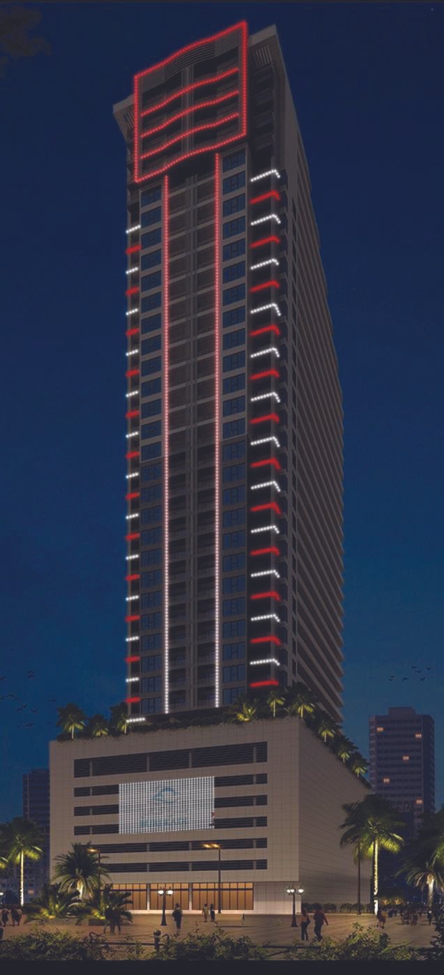 KADI TOWER MANAMA FAÇADE LIGHT