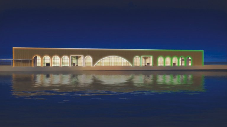 QALALY WATER FRONT BEACH FAÇADE LIGHT DESIGN
