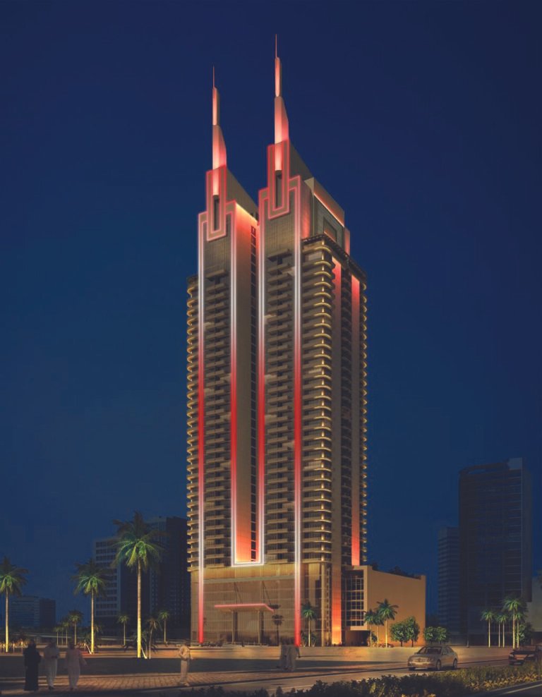 SEEF TWIN TOWERS FAÇADE LIGHT DESIGN