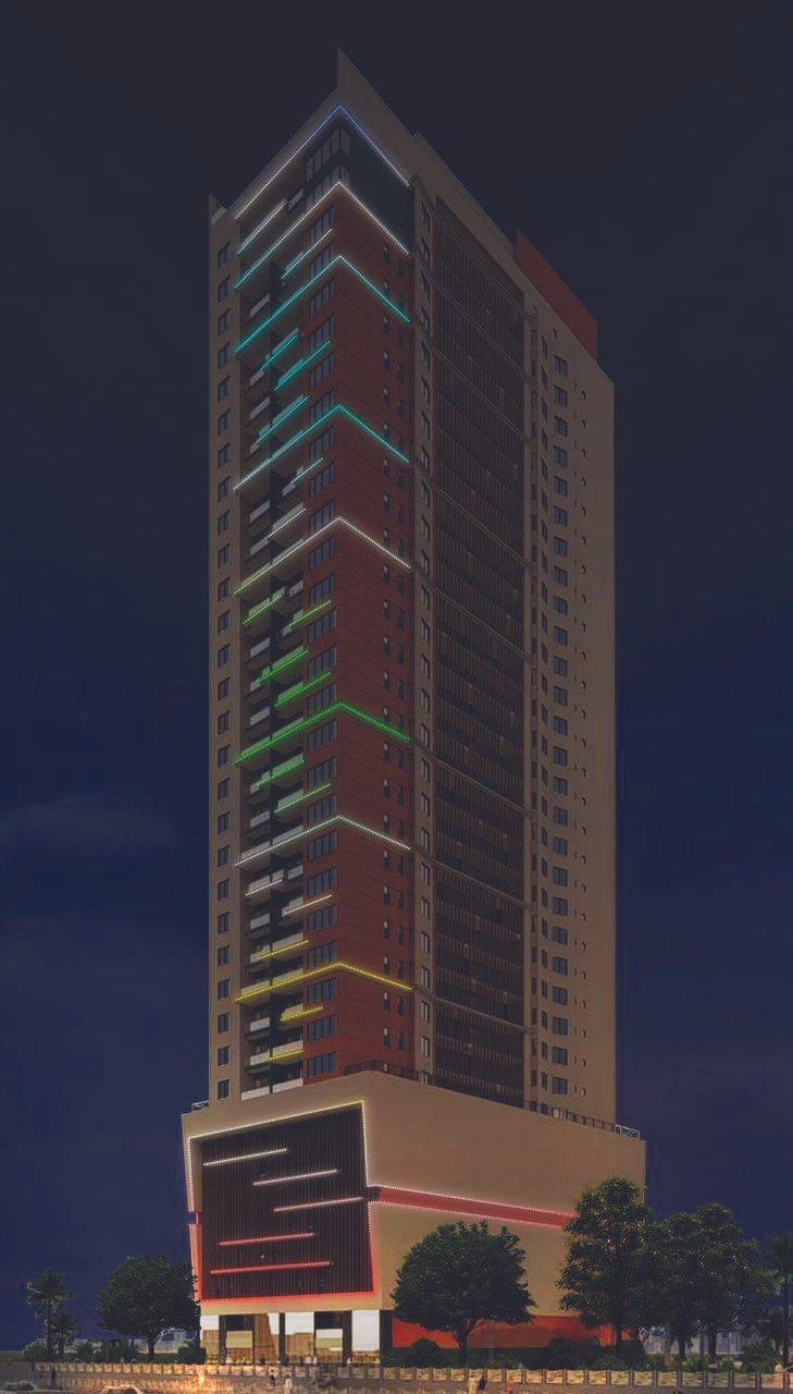 35 STORY HIDD FAÇADE LIGHT DESIGN