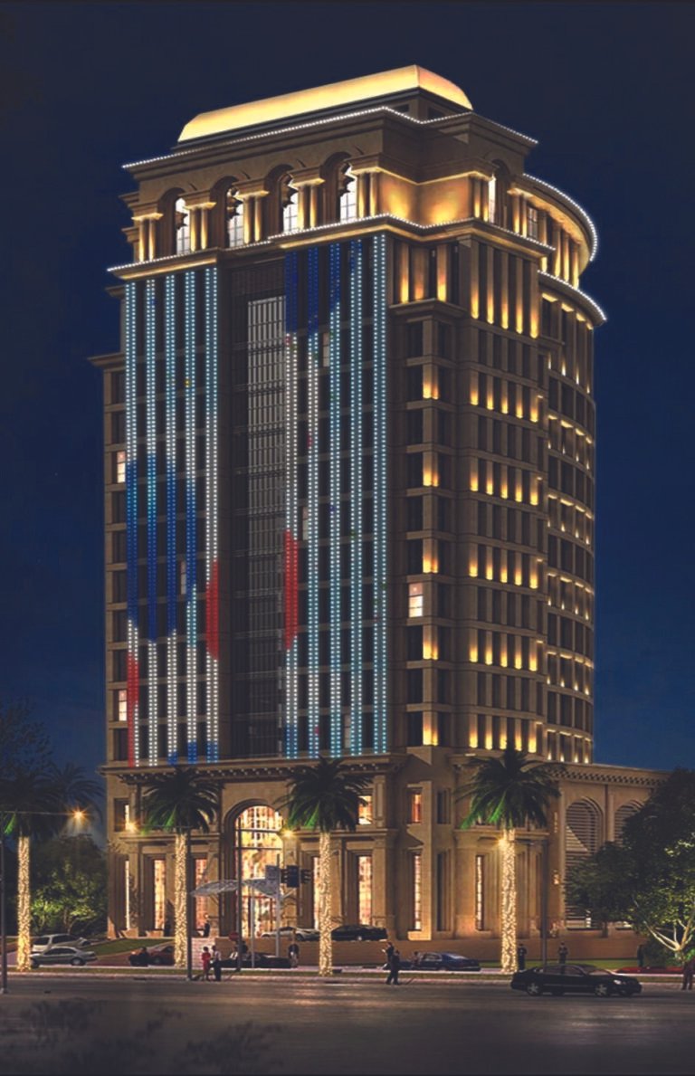 ZAMIL HOUSE KHOBAR FAÇADE LIGHT DESIGN