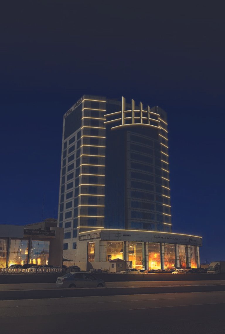 AL KIFFAH TOWER KHOBAR FAÇADE LIGHT DESIGN