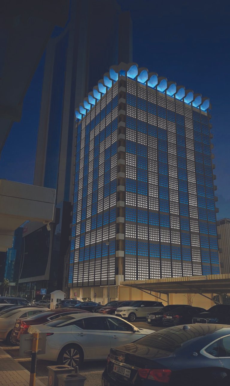 NBB OLD TOWER FAÇADE LIGHT DESIGN